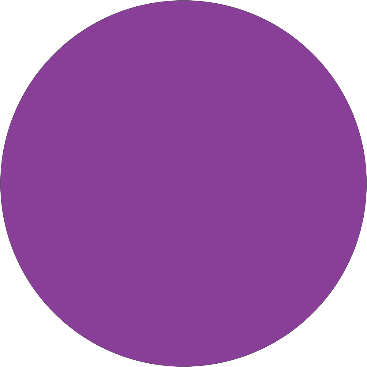 1" Purple Inventory Circle Labels 500/Roll