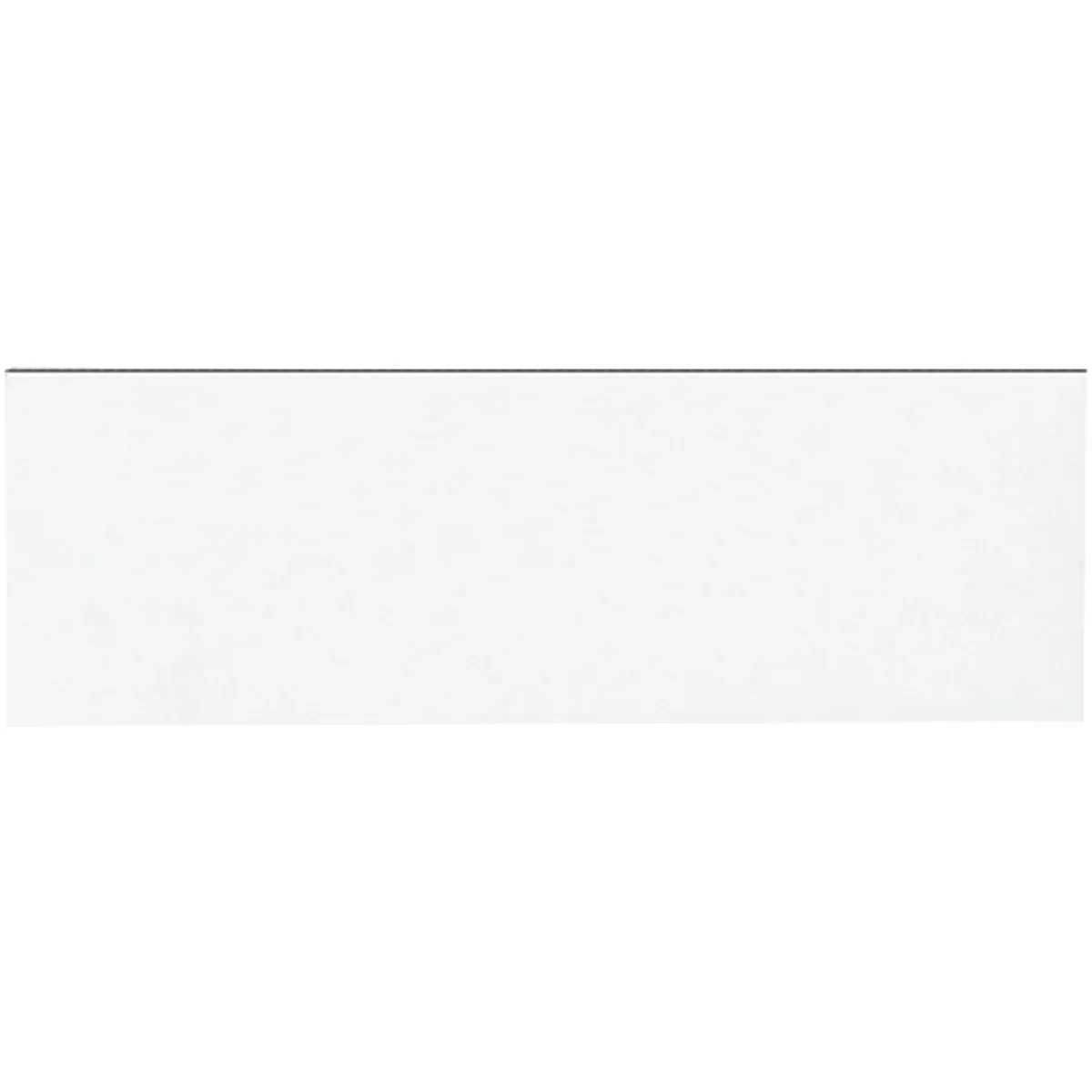1 x 3 White Warehouse Labels - Magnetic Strips 25/Case