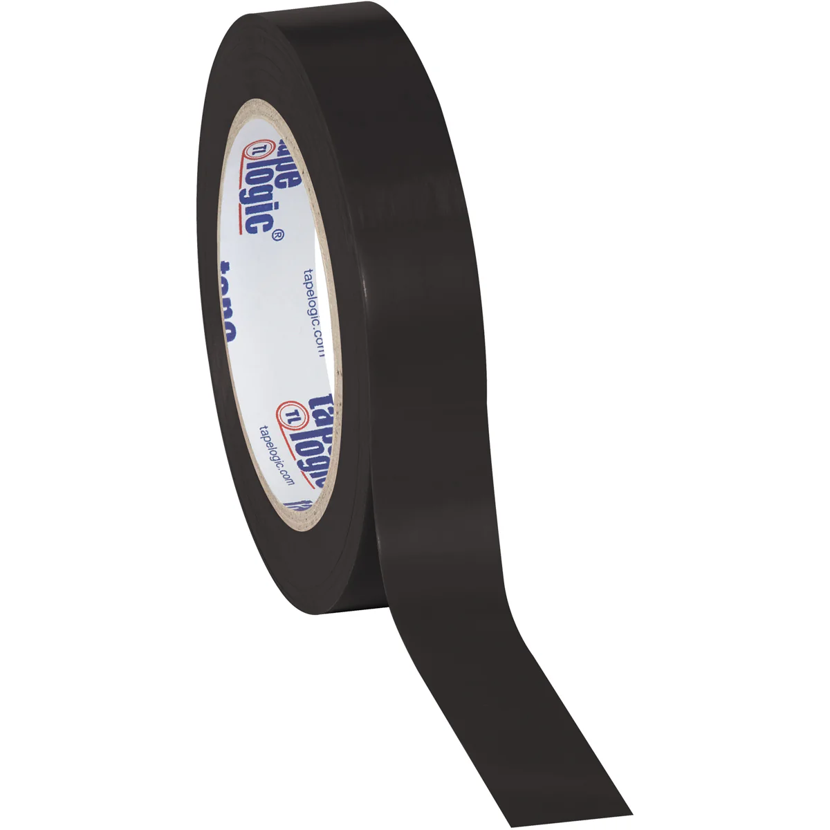 1" x 36 yds. Black Solid Vinyl Safety Tape 48/Case