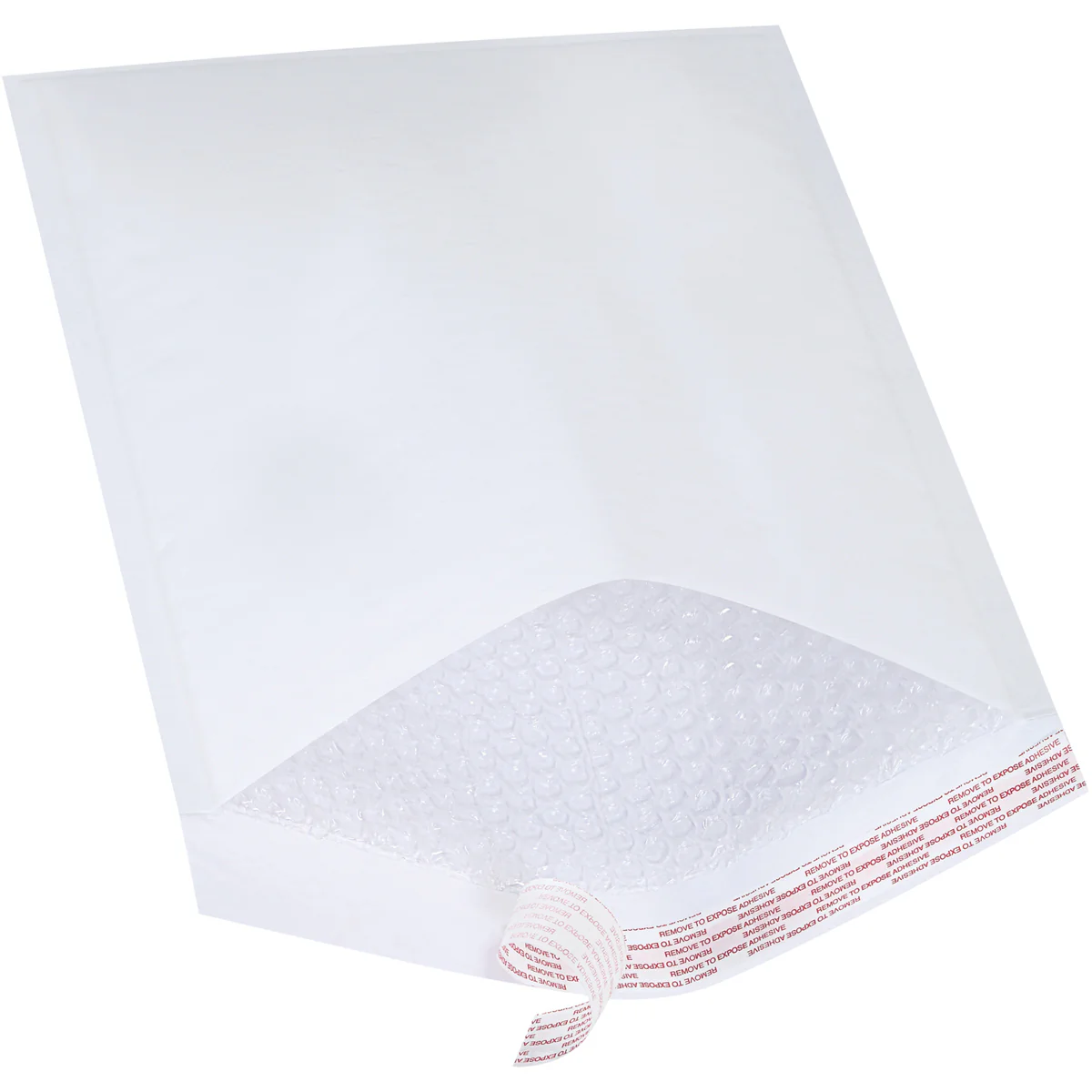 10 1/2 x 16 - #5 Self-Seal White Bubble Mailers - 25/Case