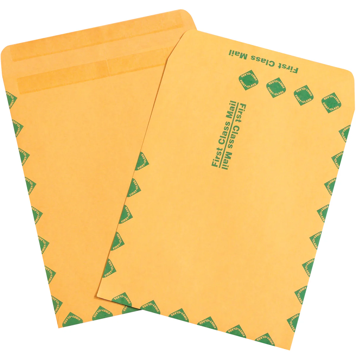 10 x 13 Kraft First Class Redi-Seal Envelopes 500/Case