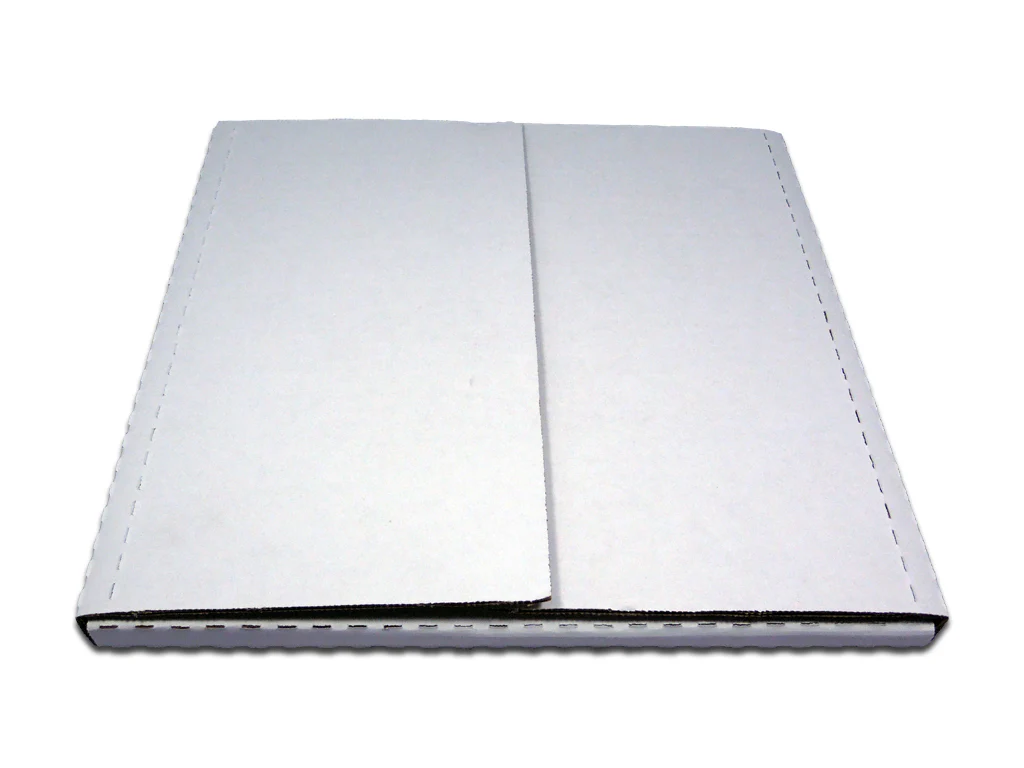12 1/2 x 12 1/2 x 1/2, 1 Premium White Multi-Depth LP / Record Album Mailer 50/Case - Image 4