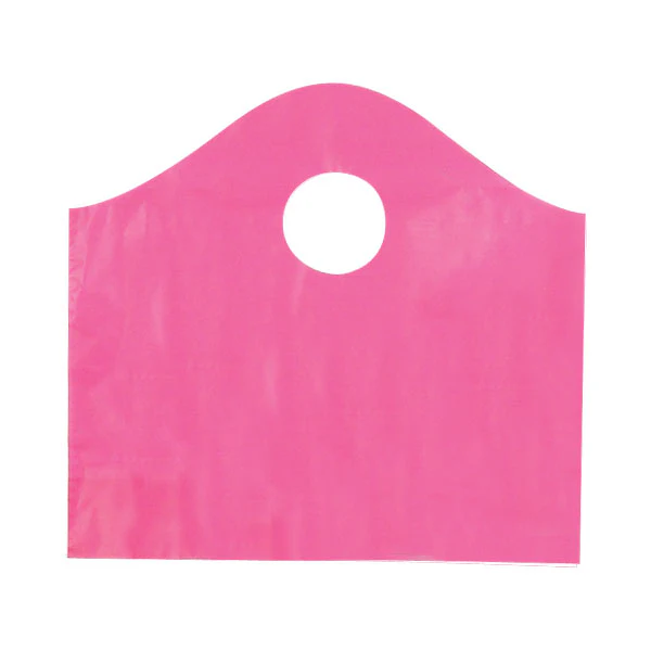 12 x 11 x 4 Pink Superwave Bags w/ Die Cut Handle 250/Case