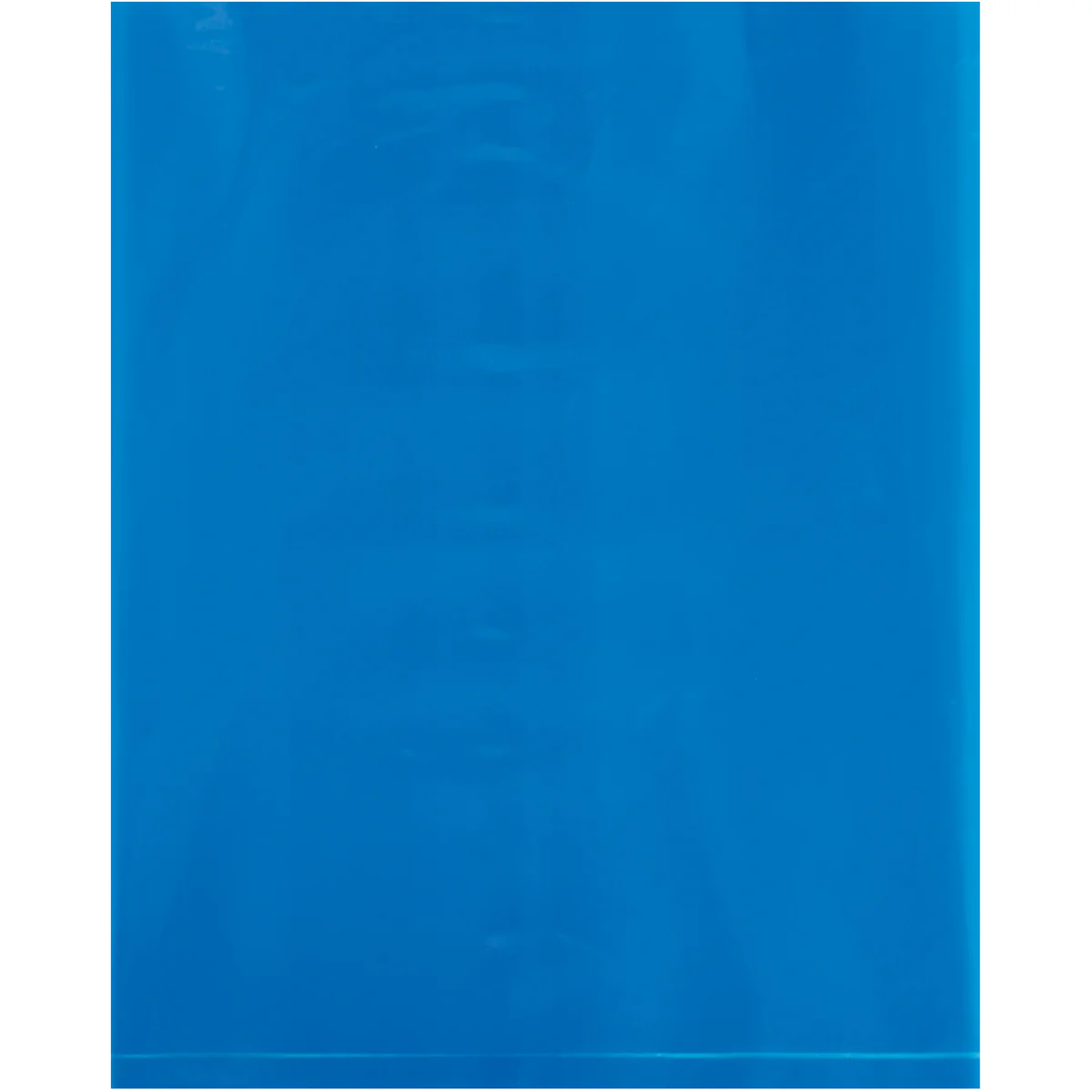 12 x 15 - 2 Mil Blue Flat Poly Bags 1000/Case