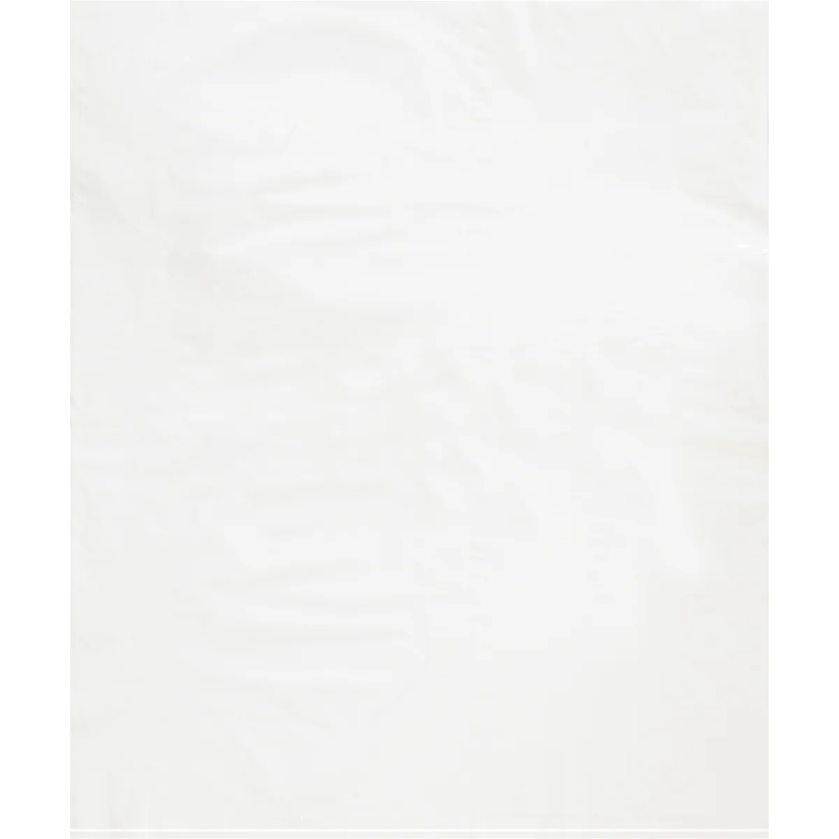 12 x 15 - 2 Mil White Flat Poly Bags 1000/Case