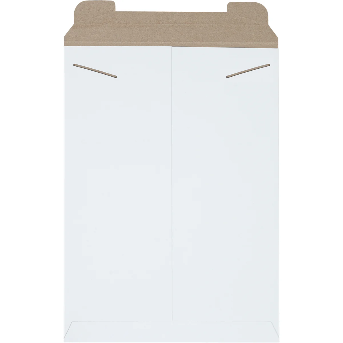 13 x 18 White Rigid Mailer 100/Case