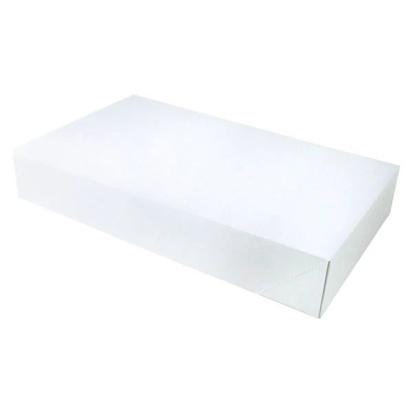 14 x 14 x 7 White Apparel Box - Matte Finish 25/Case