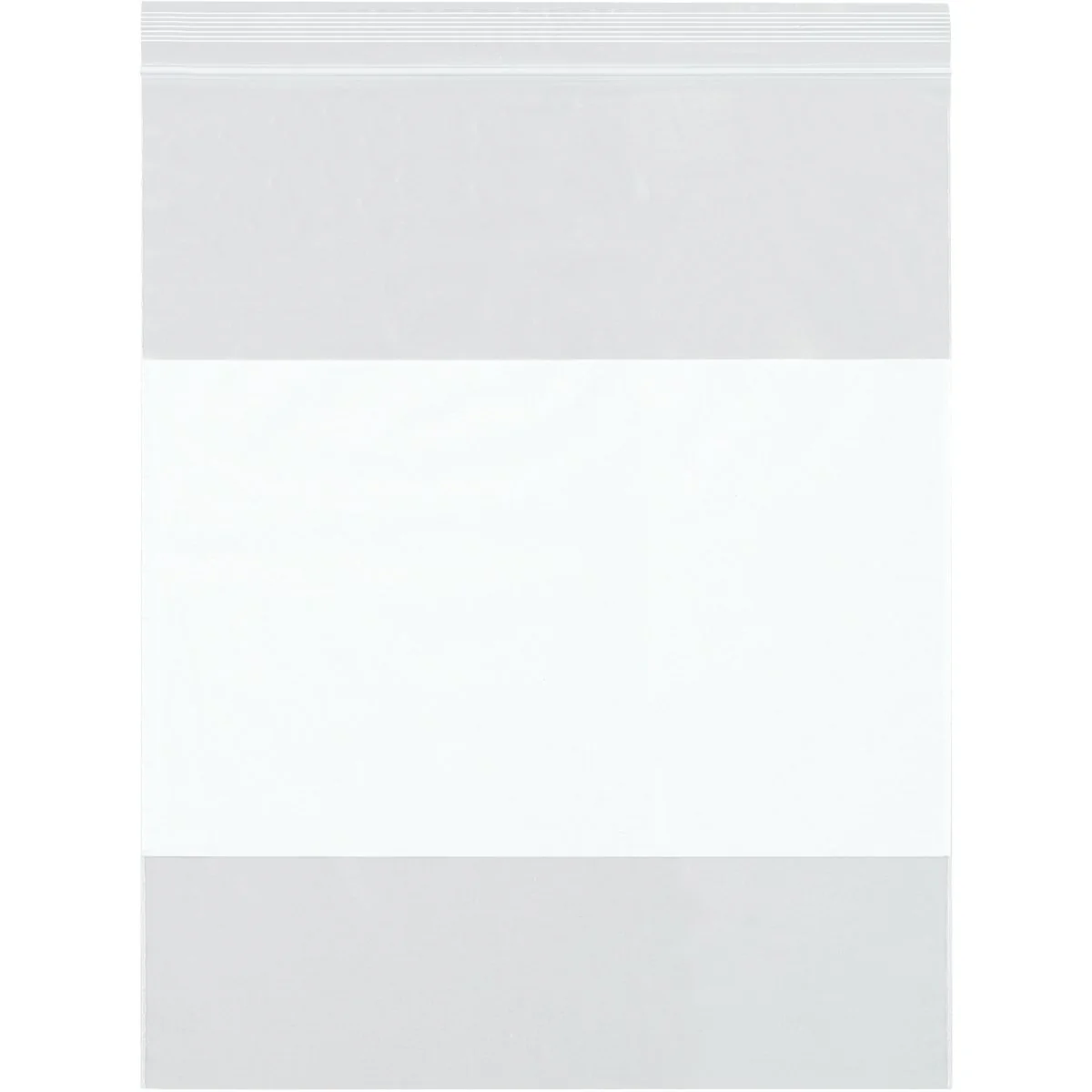 14 x 24 (4 mil) Reclosable Poly Bags With White Block 500/Case