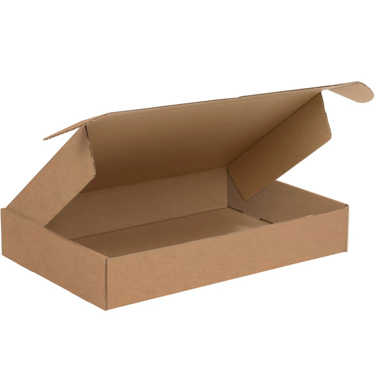 15 1/8 x 11 1/8 x 2 Brown Corrugated Deluxe Literature Mailers 50/Bundle