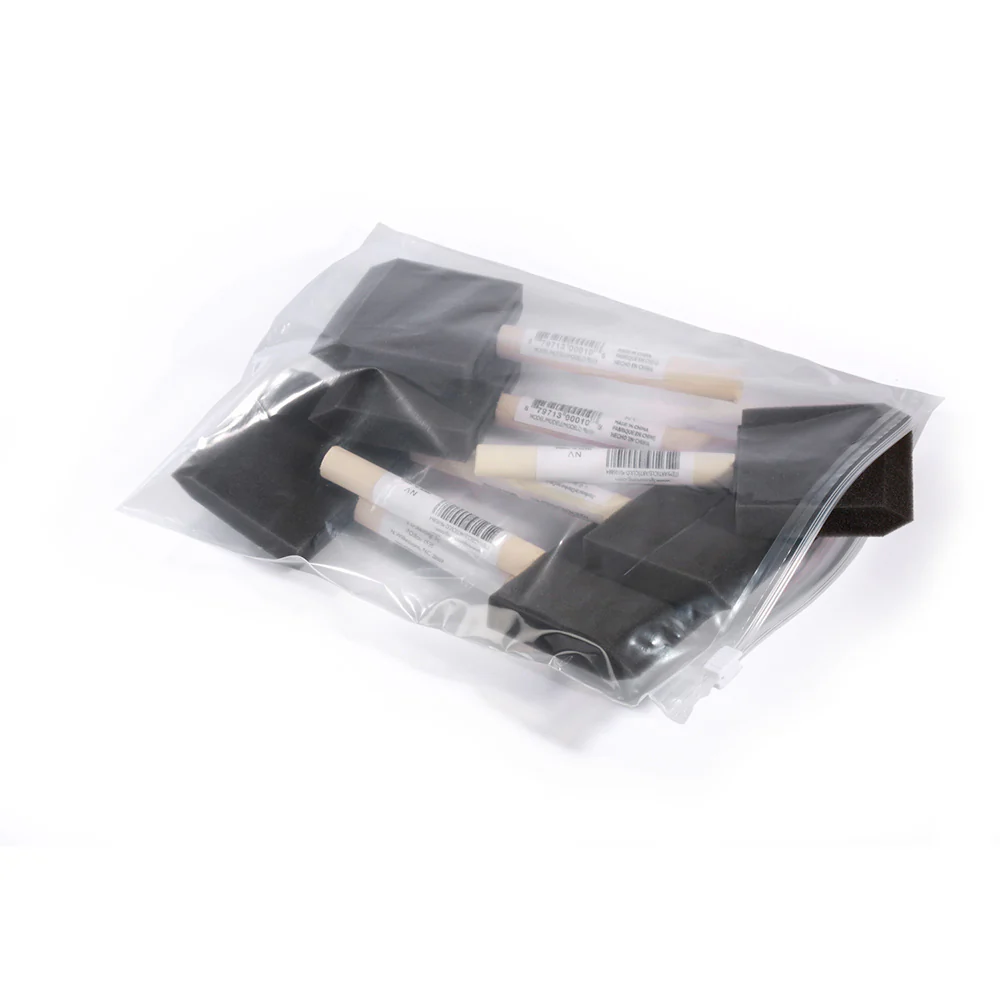 16 x 12 (3 mil) Slider Grip Reclosable Poly Bags - 100/Case