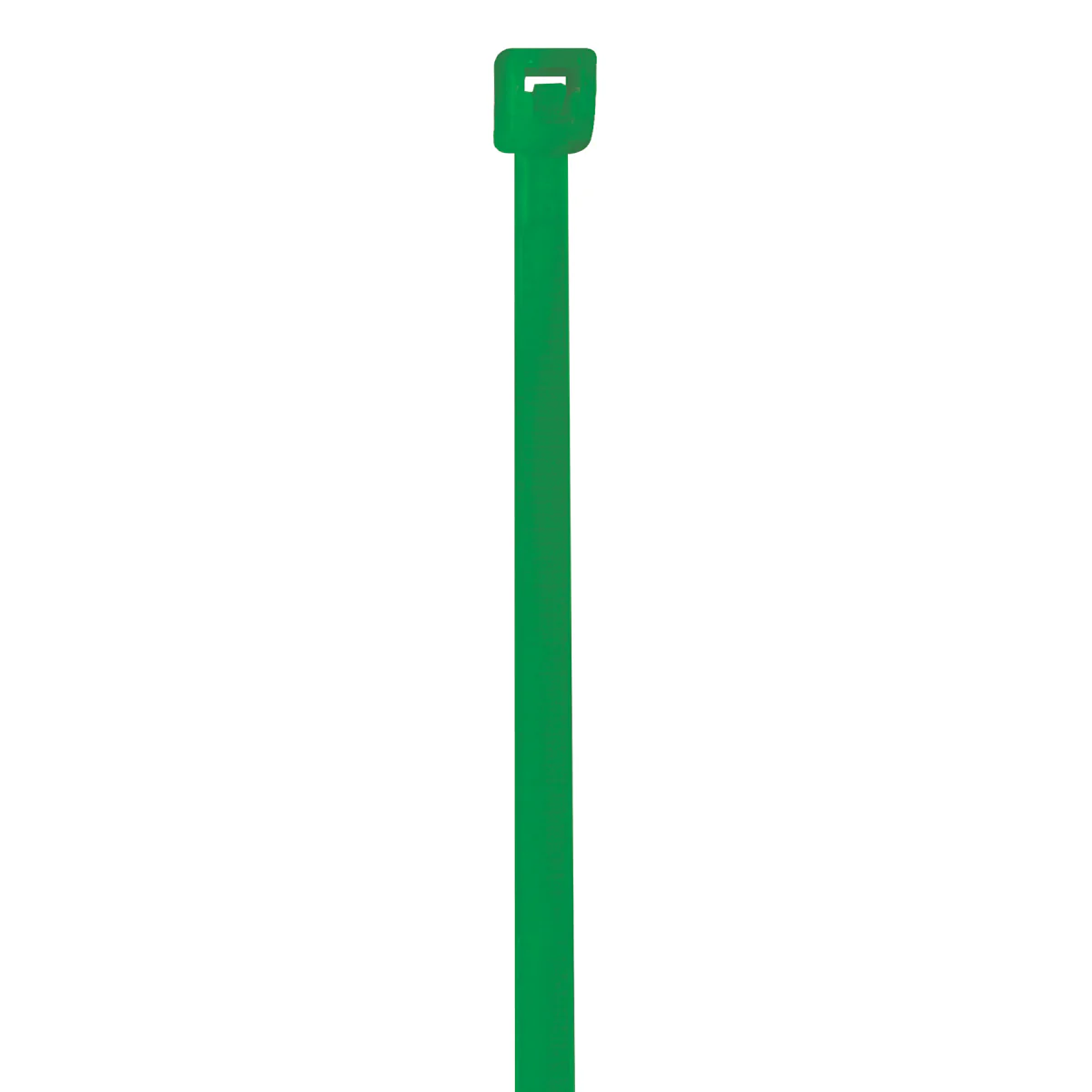 18" (50 lb Tensile) Green Cable Ties 500/Case