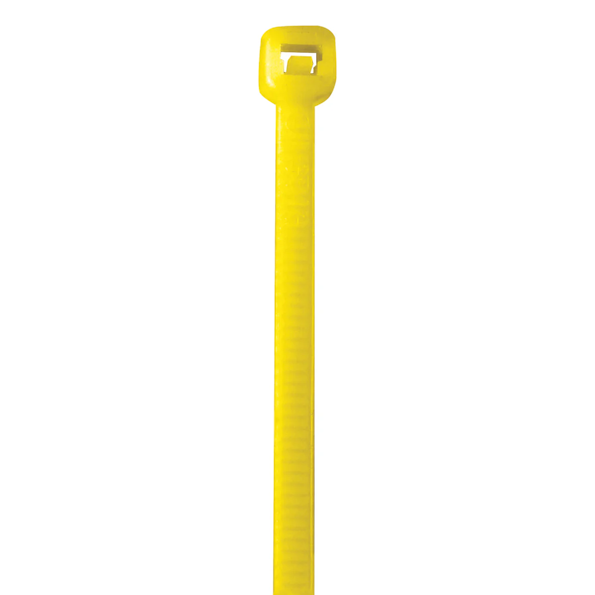 18" (50 lb Tensile) Yellow Cable Ties 500/Case