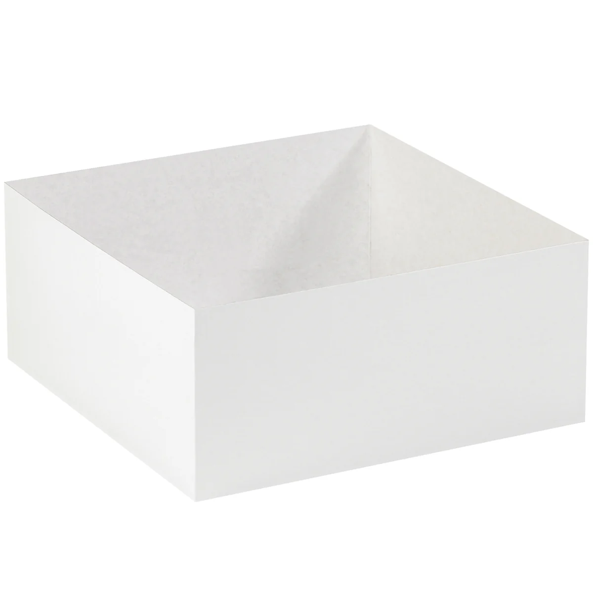 19 x 12 x 6 White Deluxe Gift Box Bottoms 50/Case