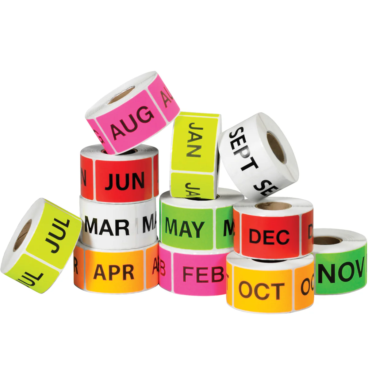 2 x 3" Easy Order Packs Months Of The Year 12/Case