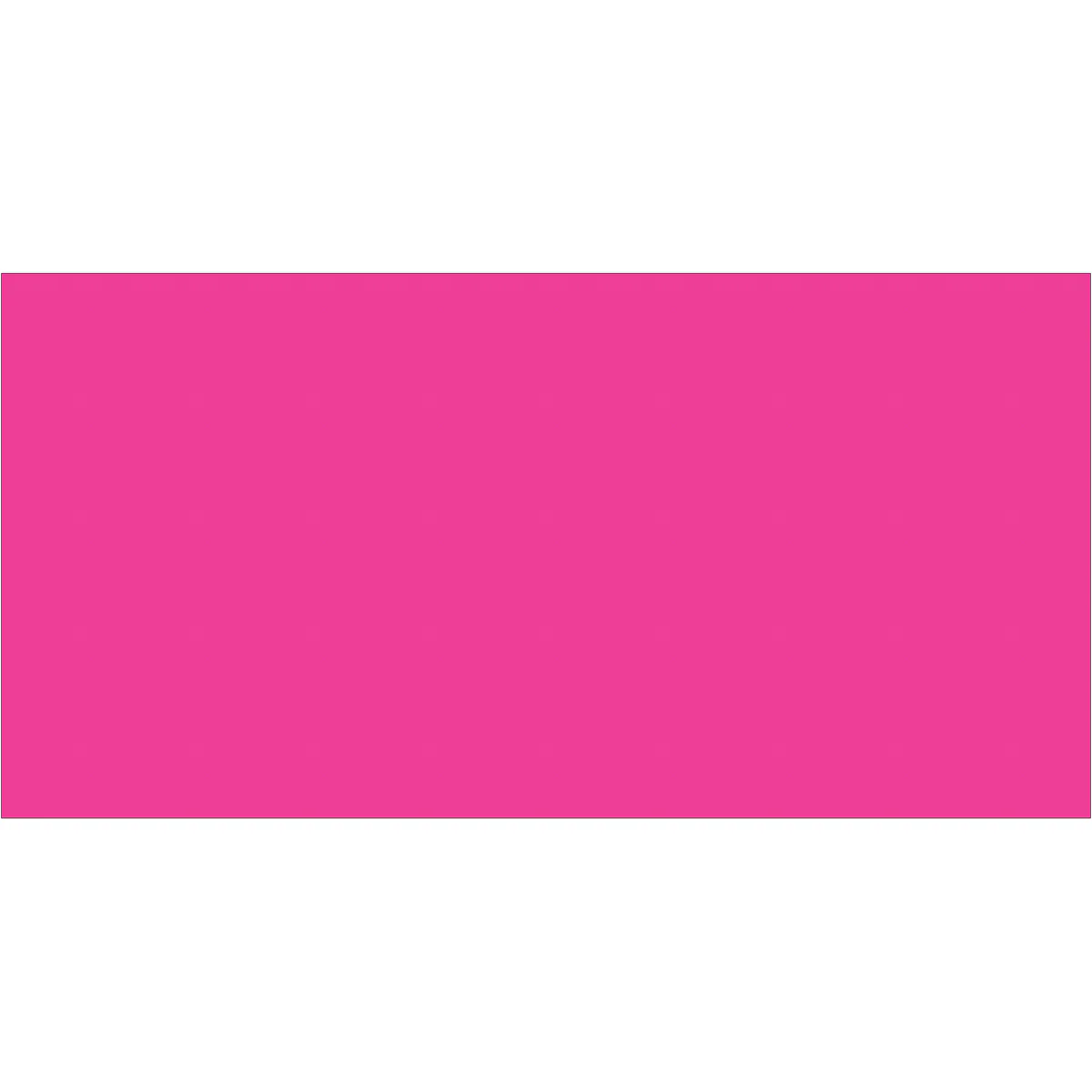 2 x 4" Fluorescent Pink Inventory Rectangle Labels 500/Roll