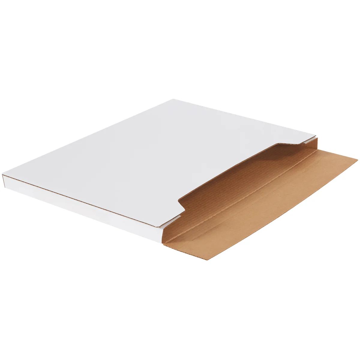 20 x 16 x 1 White Jumbo Fold Over Mailers 20/Bundle