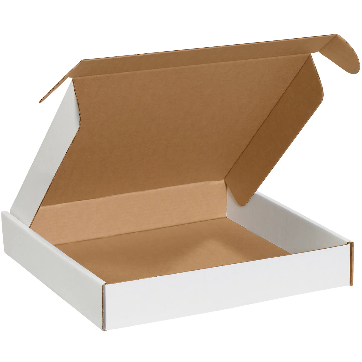 20 x 20 x 4 White Deluxe Literature Mailers 25/Bundle
