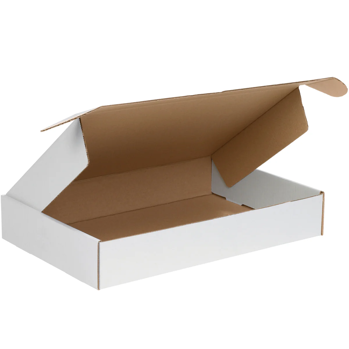 22 x 18 x 2 3/4 White Deluxe Literature Mailers 25/Bundle