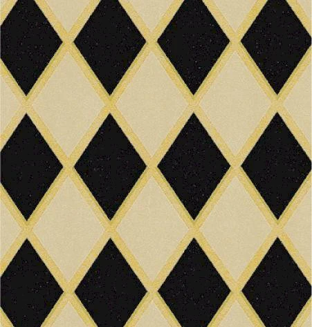 24" x 100 Feet Black Diamonds Kraft Cutter Box Gift Wrap