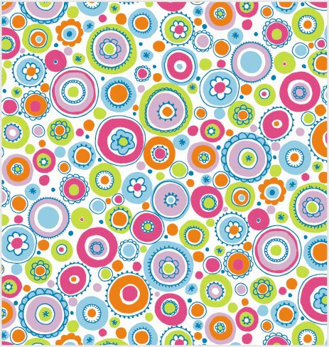 24" x 100 Feet Happy Dots Cutter Box Gift Wrap