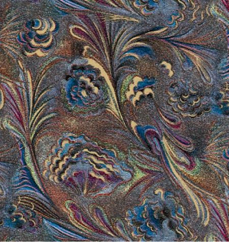 24" x 100 Feet Marbled Feathers Cutter Box Gift Wrap