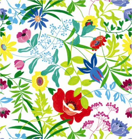 24" x 100 Feet Summer Garden Cutter Box Gift Wrap