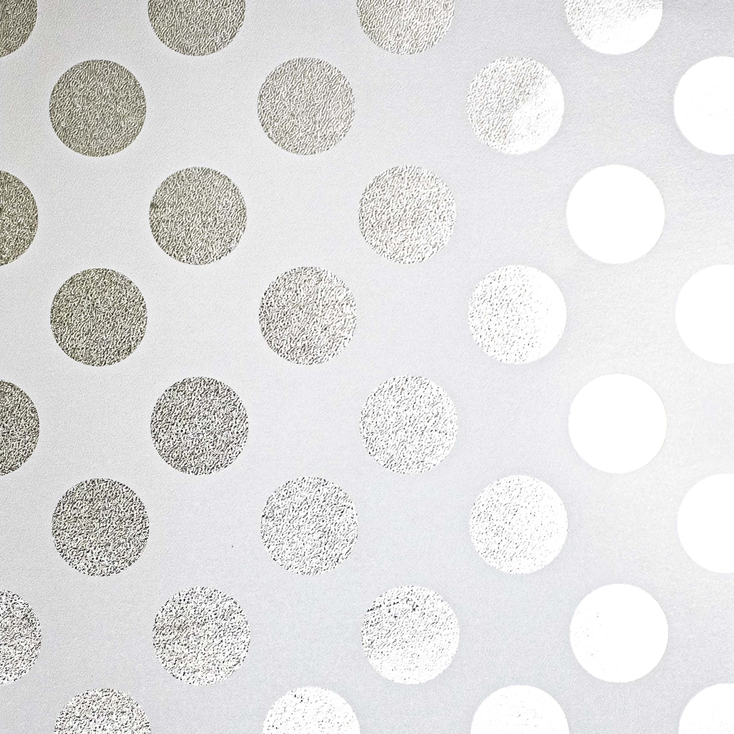 24" x 417 Feet Large Dots Half Ream Gift Wrap