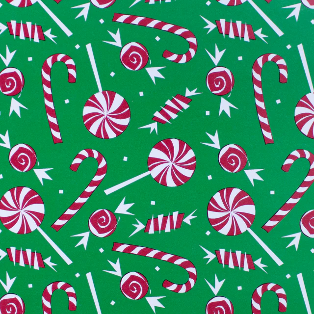 24" x 417 Feet Sweet Treats Half Ream Gift Wrap