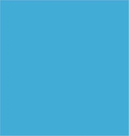 24" x 417 Feet Turquoise Half Ream Gift Wrap
