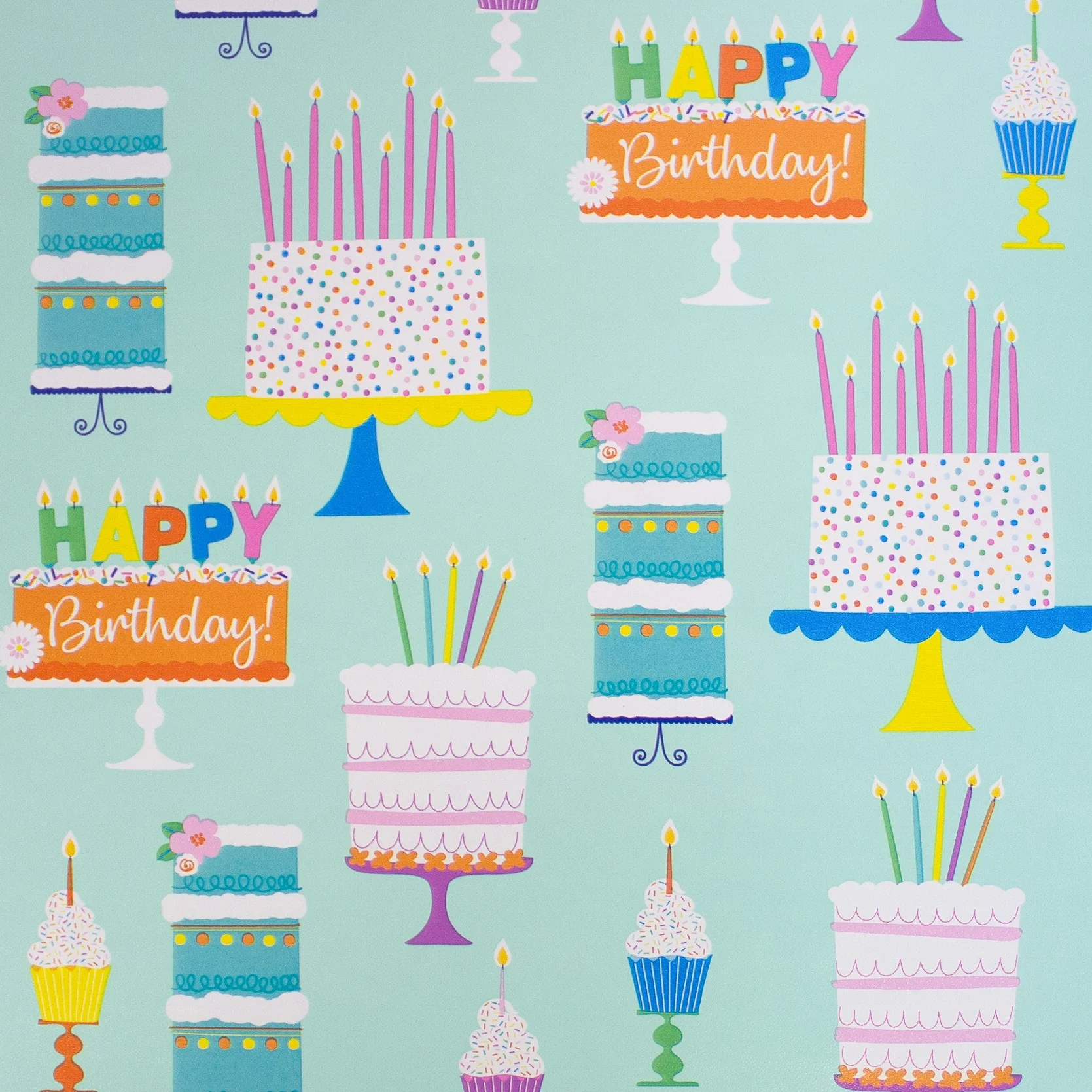 24" x 833 Feet Icing on the Cake Full Ream Gift Wrap