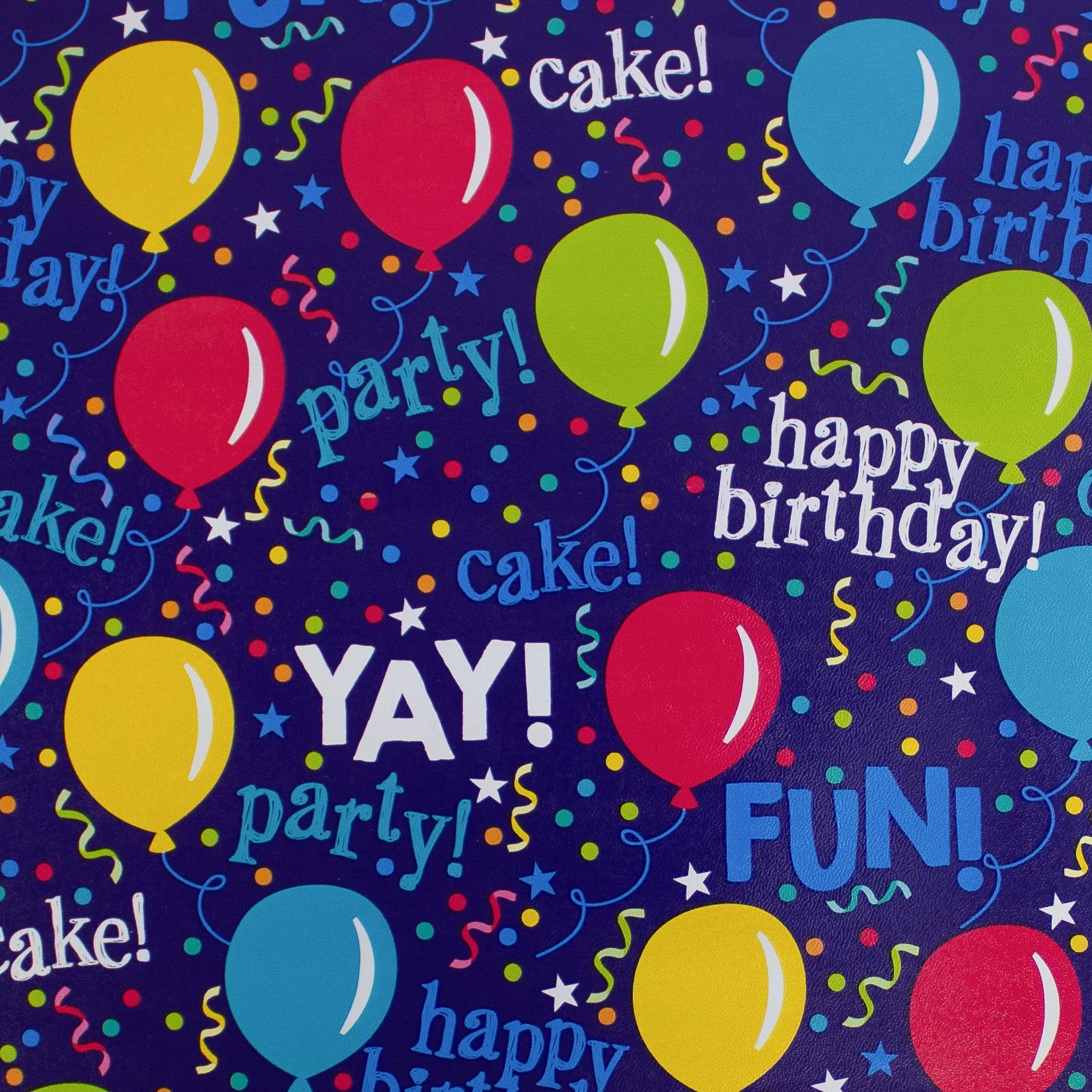 24" x 833 Feet It's My Party Full Ream Gift Wrap