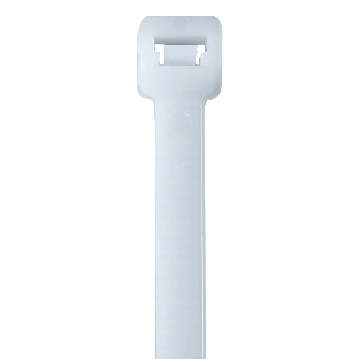 25" (175 lb Tensile) Jumbo Clear Nylon Cable Ties 100/Case