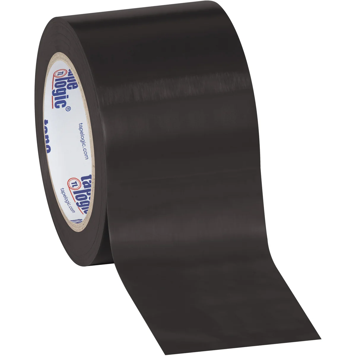 3" x 36 yds. Black Solid Vinyl Safety Tape 16/Case