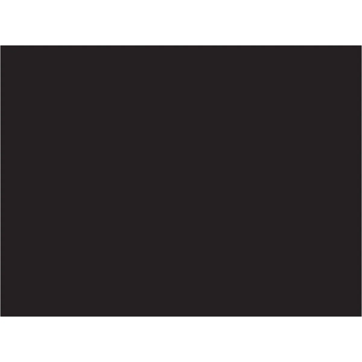 3 x 4" Black Inventory Rectangle Labels 500/Roll