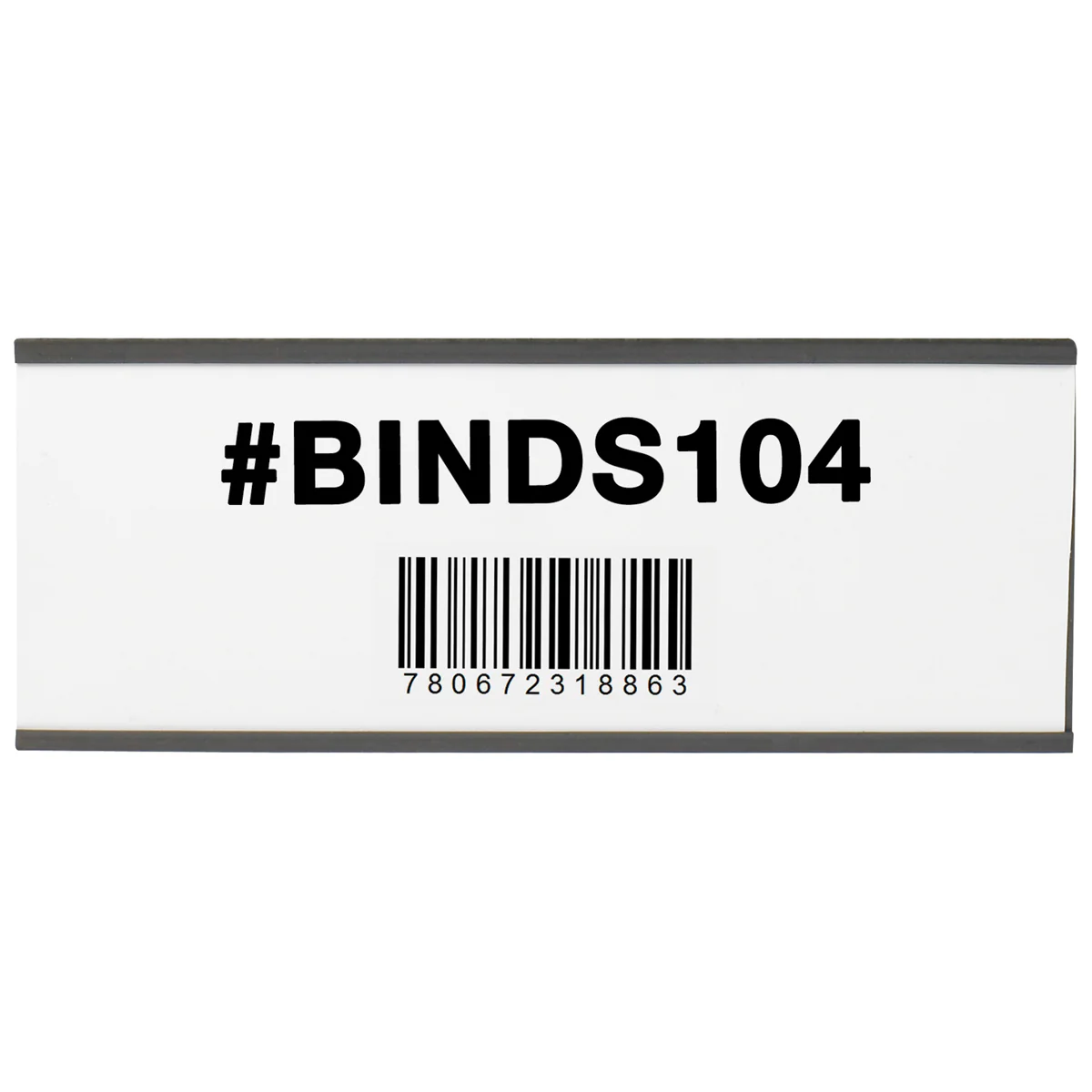 3 x 6 Magnetic C-Channel Cardholders 25/Case