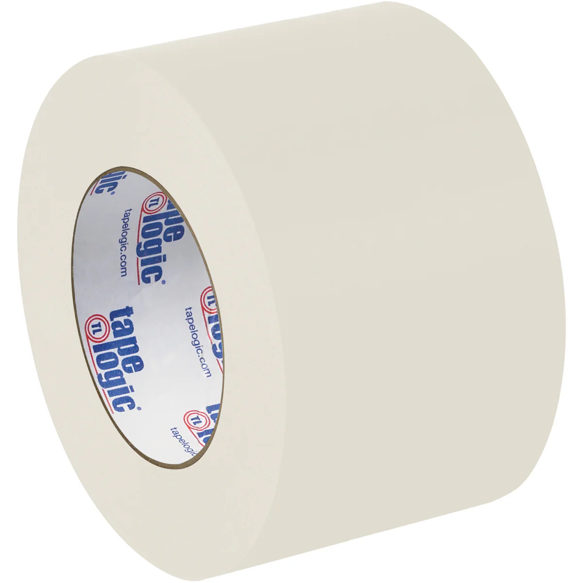 3" x 60 Yard Natural White Flatback Tape 6/Case