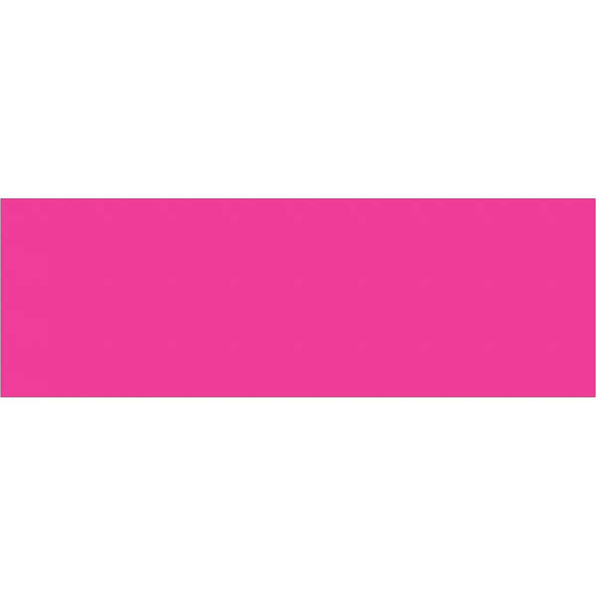3 x 9" Fluorescent Pink Inventory Rectangle Labels 250/Roll