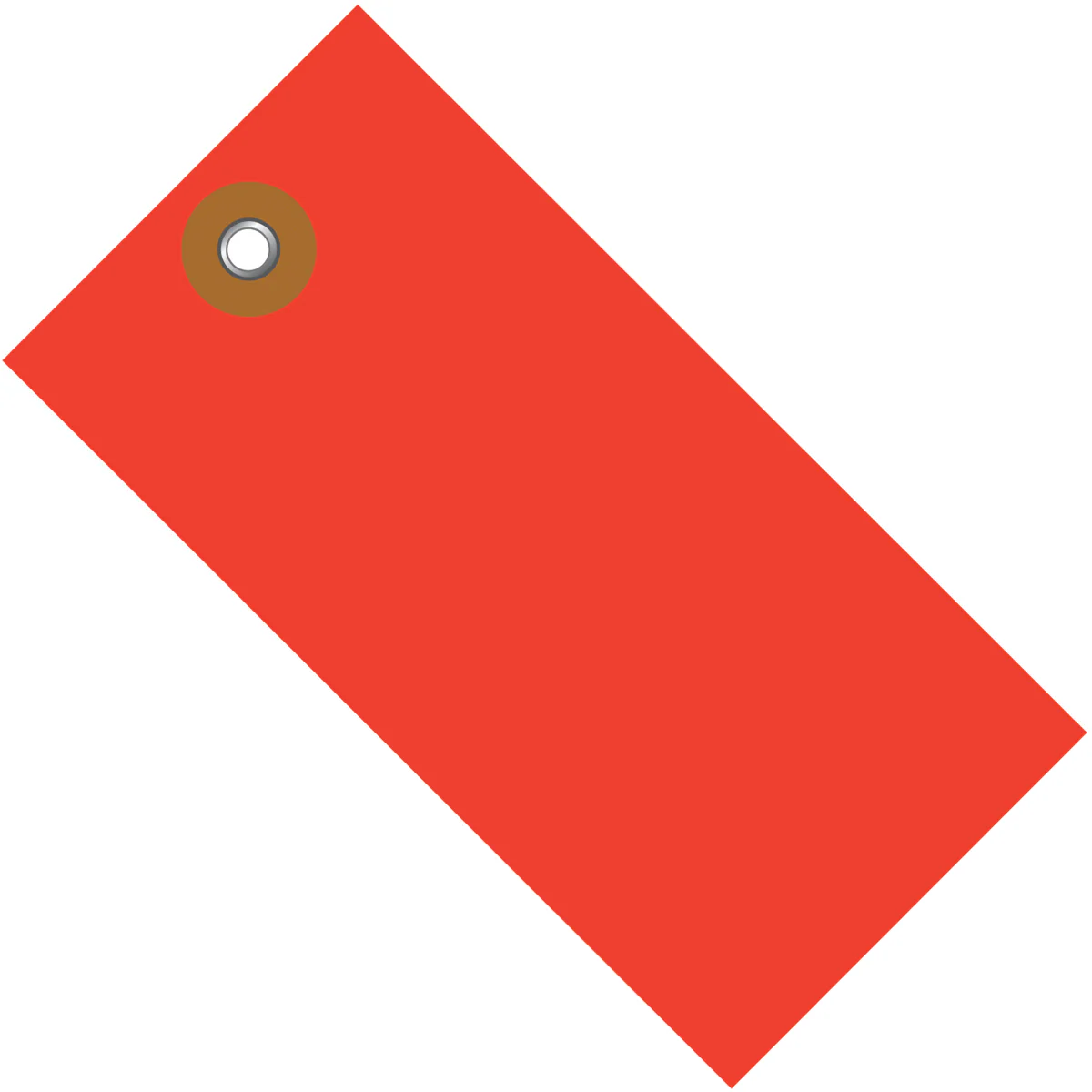 4-3/4 x 2-3/8 Red Tyvek Tags 100/Case