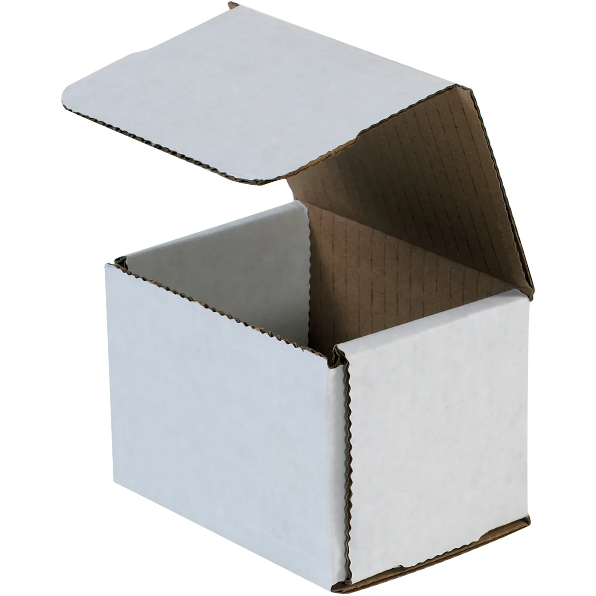 4 x 3 x 3 White Corrugated Mailers 50/Bundle