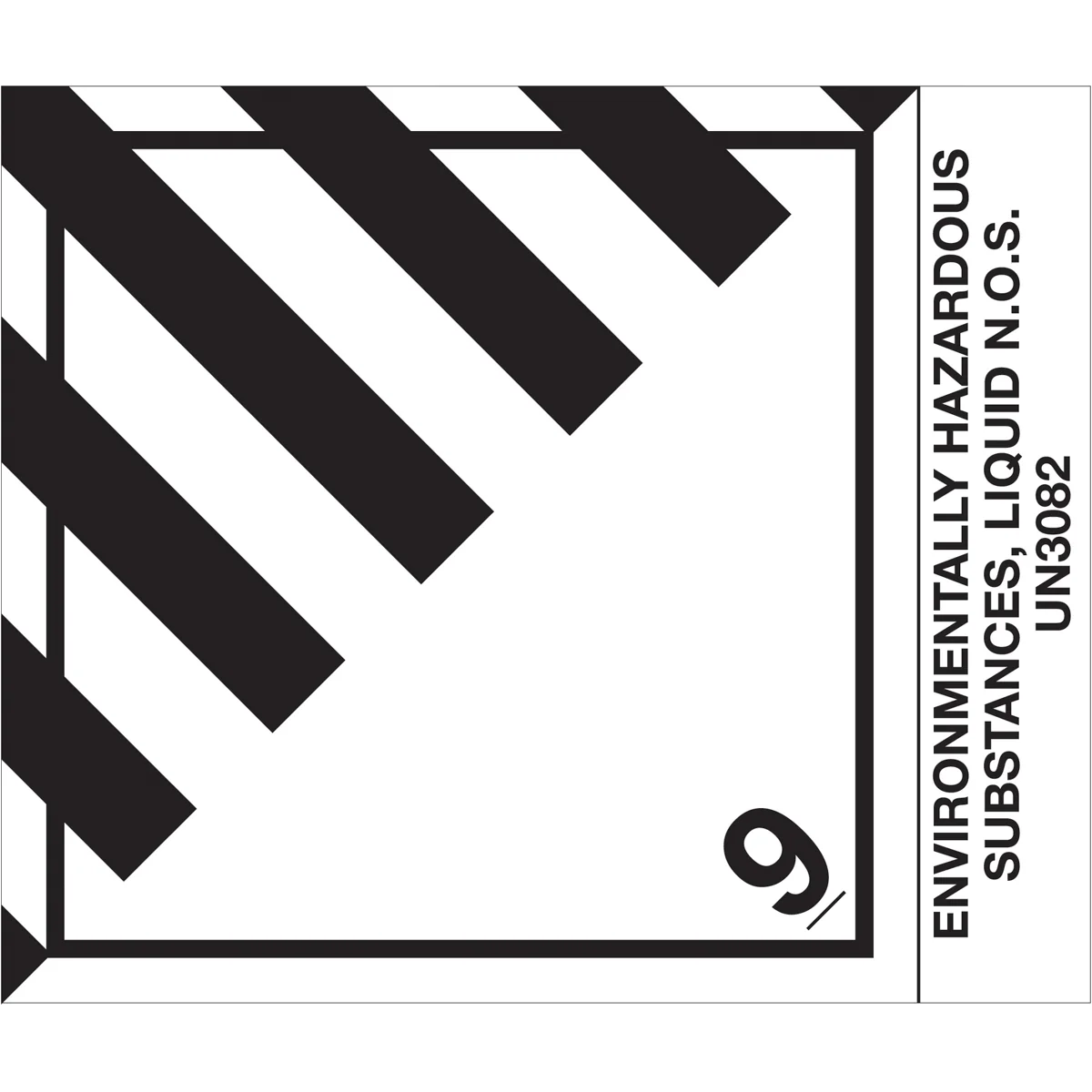 4 x 4 3/4" - "Env Haz Sub, Liquid" Labels 500/Roll