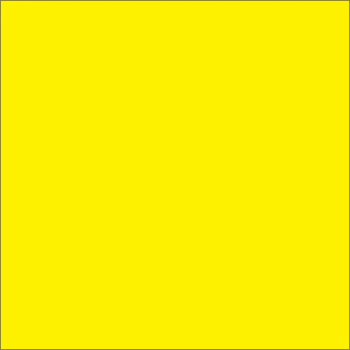 4 x 4" Fluorescent Yellow Inventory Rectangle Labels 500/Roll