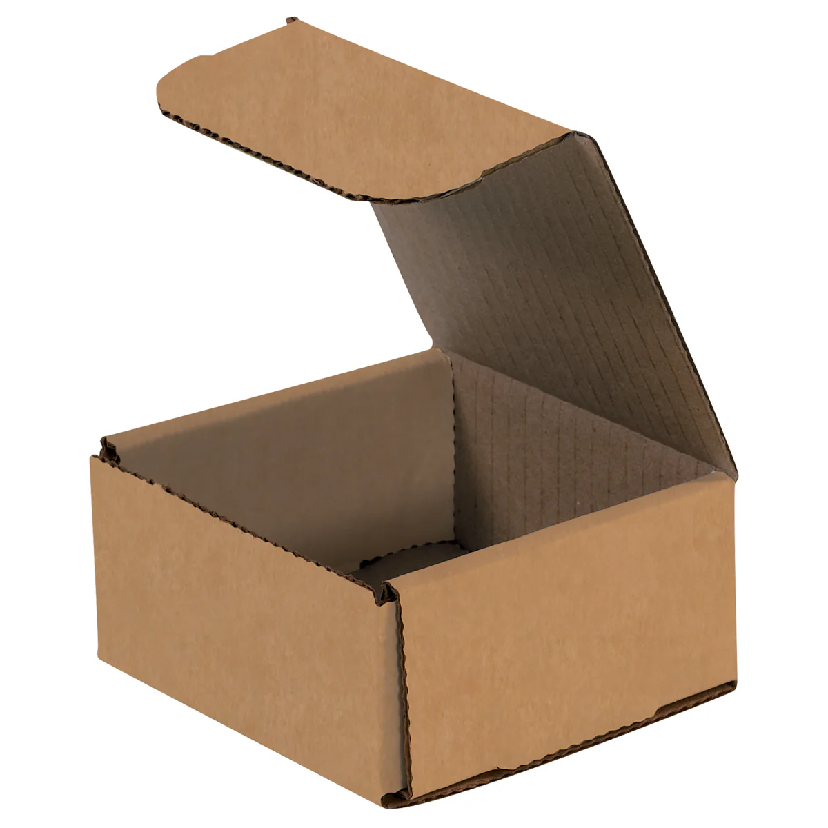 4 x 4 x 1 Brown Corrugated Mailers 50/Bundle