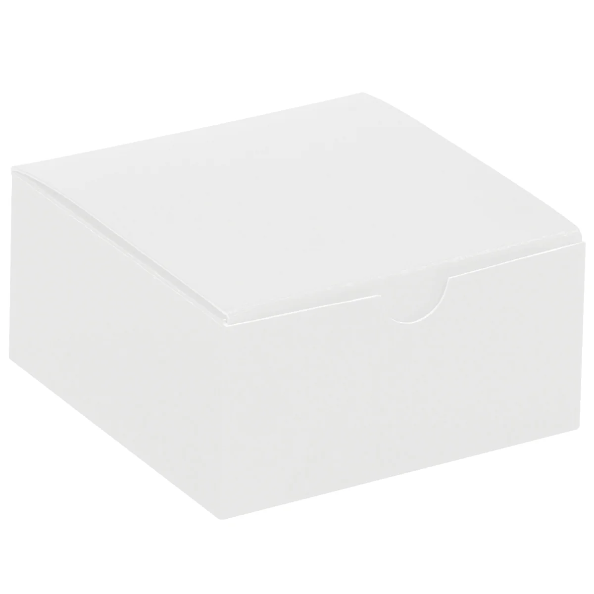 4 x 4 x 2 White (Flat Finish) Gift Box 100/Case