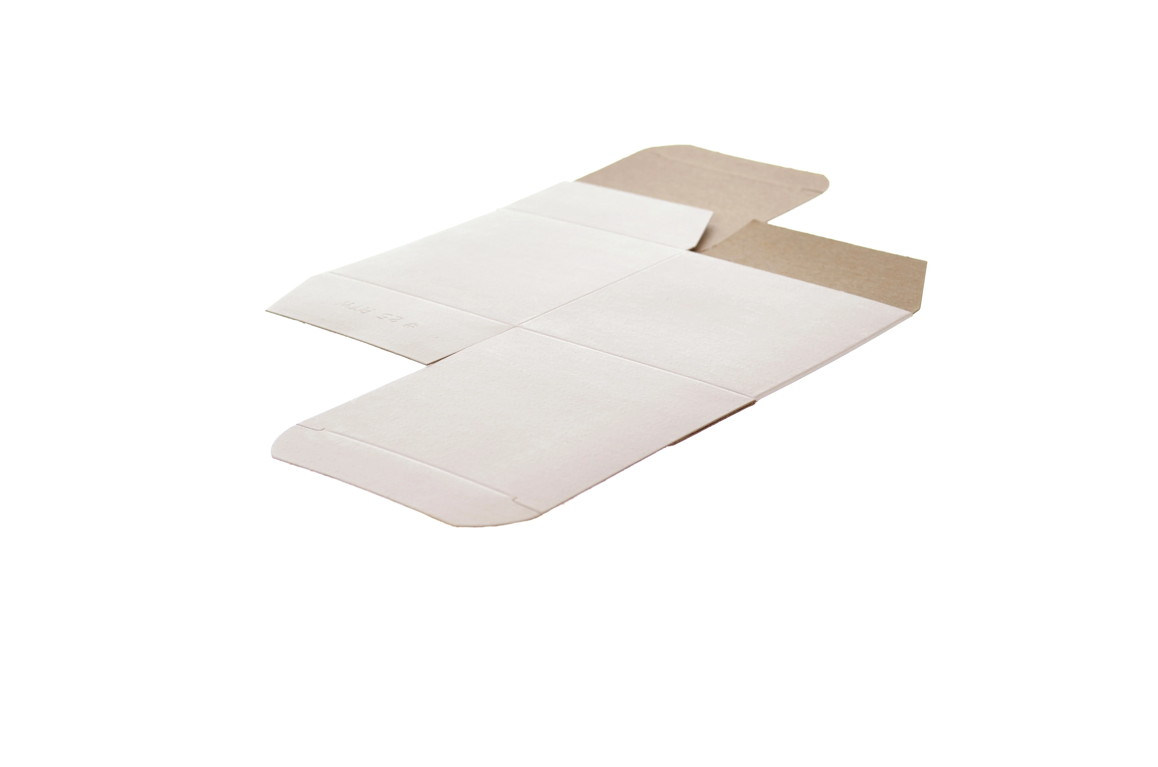 4 x 4 x 4 White 24pt 1-pc Chipboard Folding Carton 250/Case - Image 3