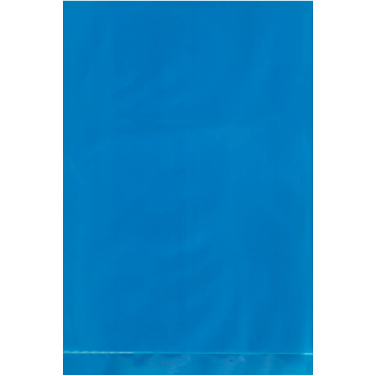 4 x 6 - 2 Mil Blue Flat Poly Bags 1000/Case