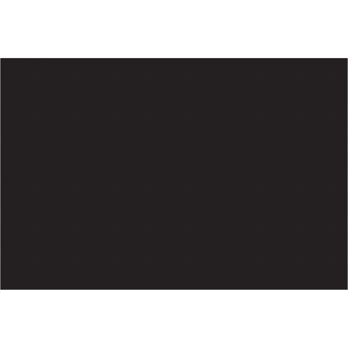 4 x 6" Black Inventory Rectangle Labels 500/Roll