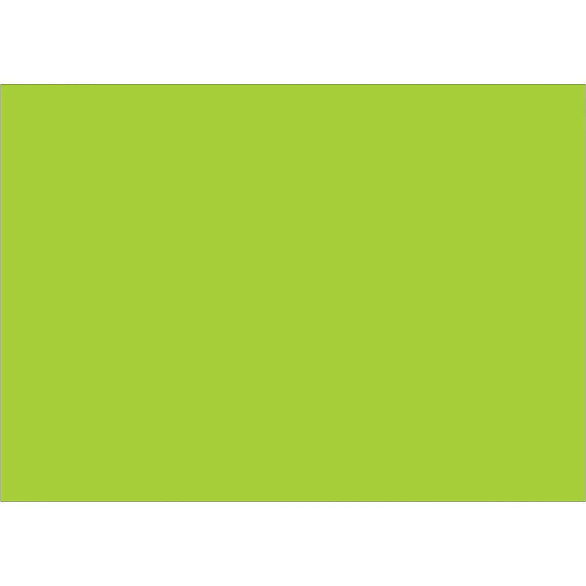4 x 6" Fluorescent Green Inventory Rectangle Labels 500/Roll