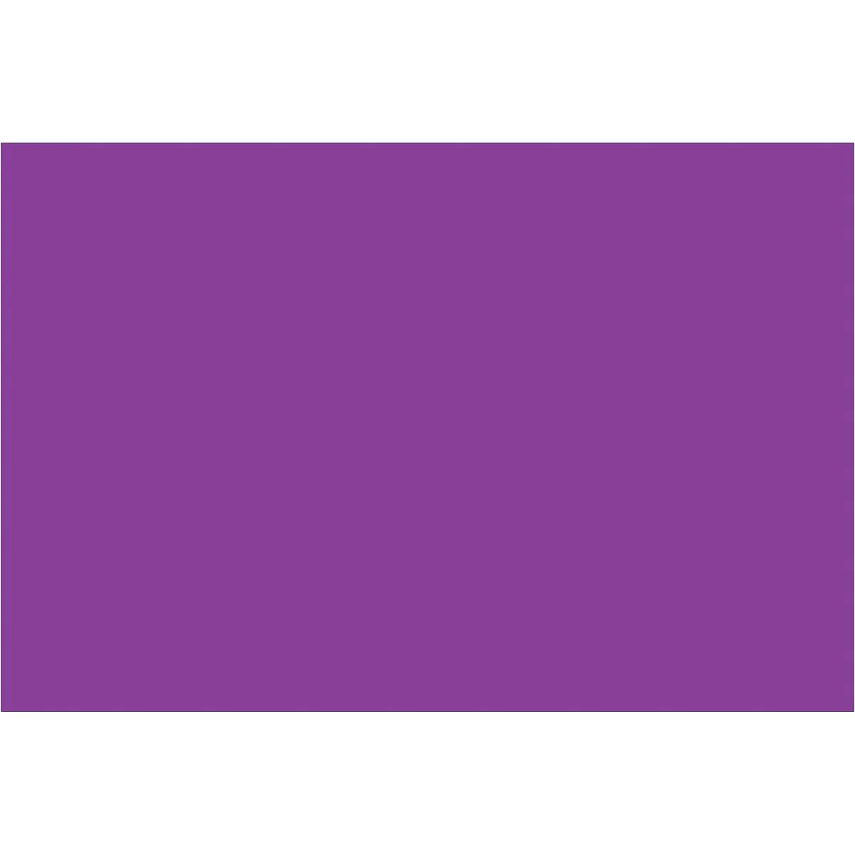4 x 6" Purple Inventory Rectangle Labels 500/Roll