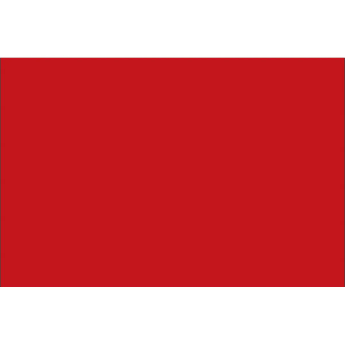 4 x 6" Red Inventory Rectangle Labels 500/Roll