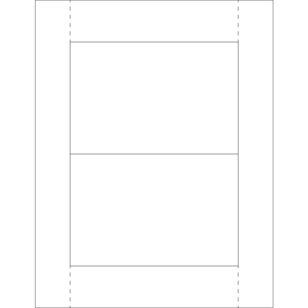 4 x 6 Vinyl Envelope Insert Cards 100/Case